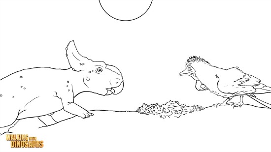 walking with dinosaurs coloring pages - photo #26