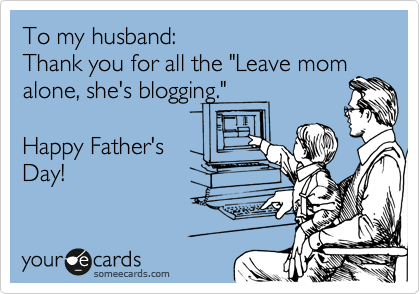 Leave Mom Alone She's Blogging
