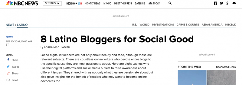 8 Latino Bloggers for Social Good - QueMeansWhat