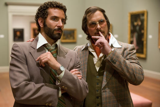 Bradley Cooper and Christian Bale in American Hustle