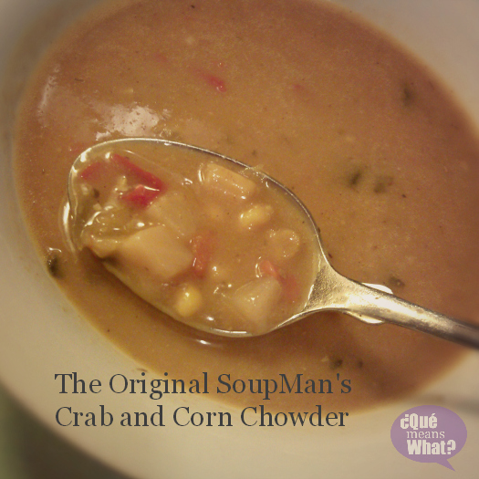 Original SoupMan Crab Corn Chowder
