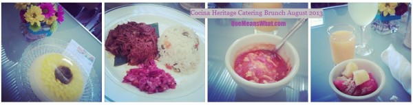 Cocina Heritage Brunch on QueMeansWhat