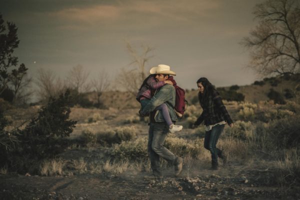 Michael Pena and Eva Longoria in FRONTERA, a Magnolia Pictures release. Photo courtesy of Magnolia Pictures.