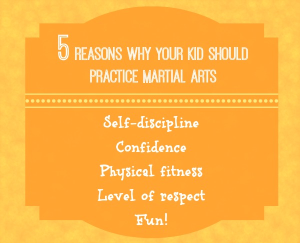 5 Reasons to Practice Martial Arts