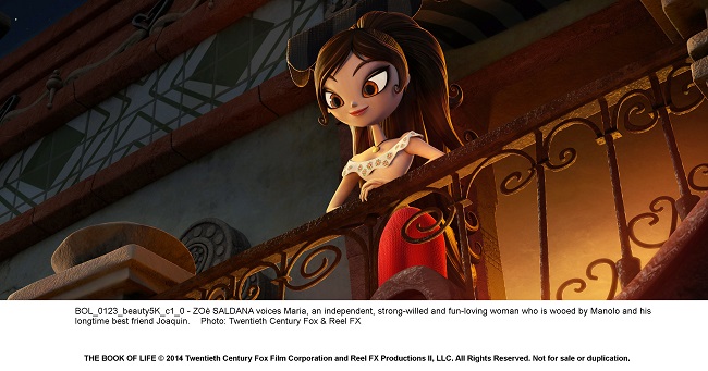 THE BOOK OF LIFE Movie Review