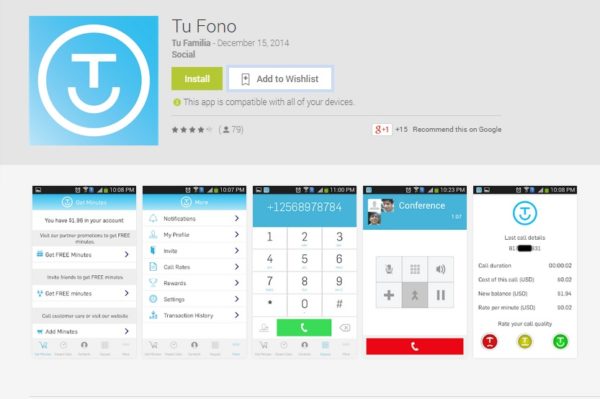 Tu Fono App for Android QueMeansWhat