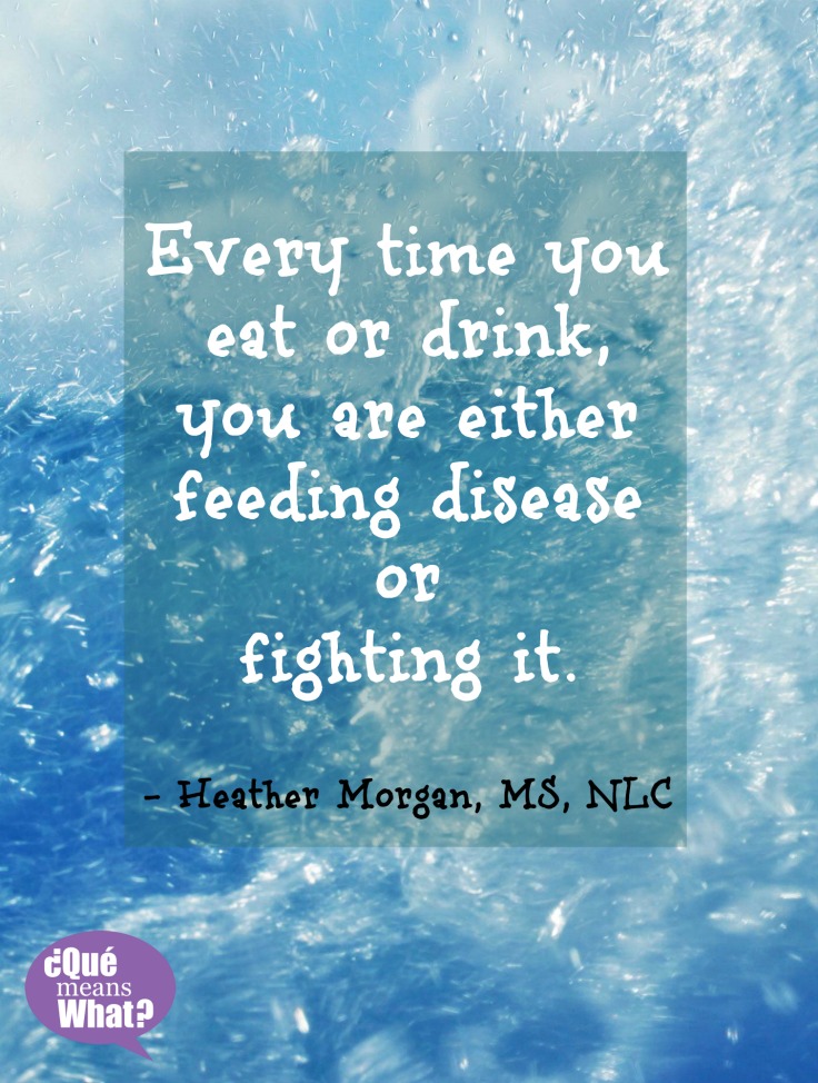 Eat or drink is feeding or fighting disease quote QueMeansWhat