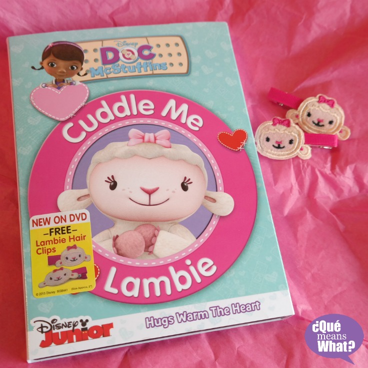 Doc McStuffins Cuddle Me Lambie DVD QueMeansWhat.com