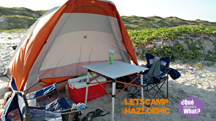 Beach Camping on Mustang Island - #letscamp #hazloepic - QueMeanswhat.com