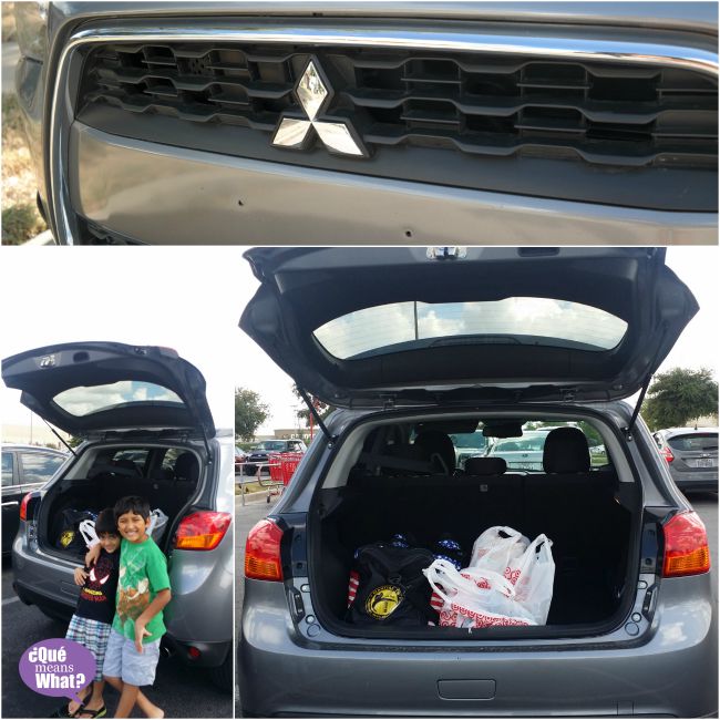 Running Errands in Mitsubishi Outlander - QueMeansWhat.com