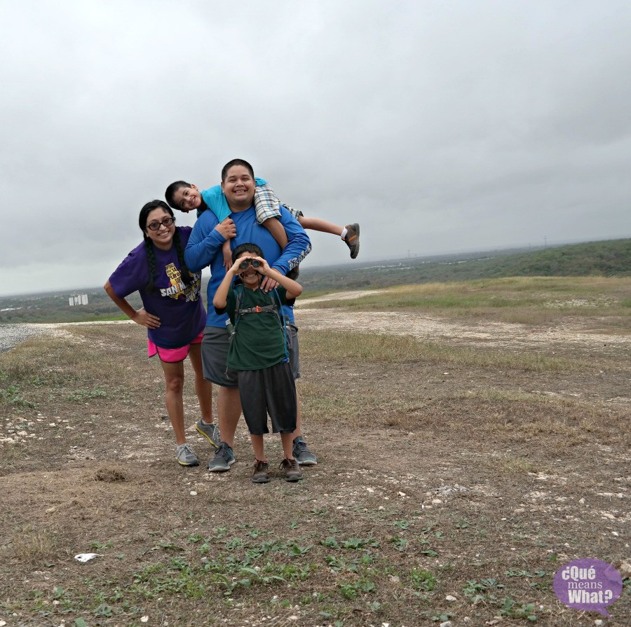 Family Time at Pearsall Park Trailhead - Que Means What