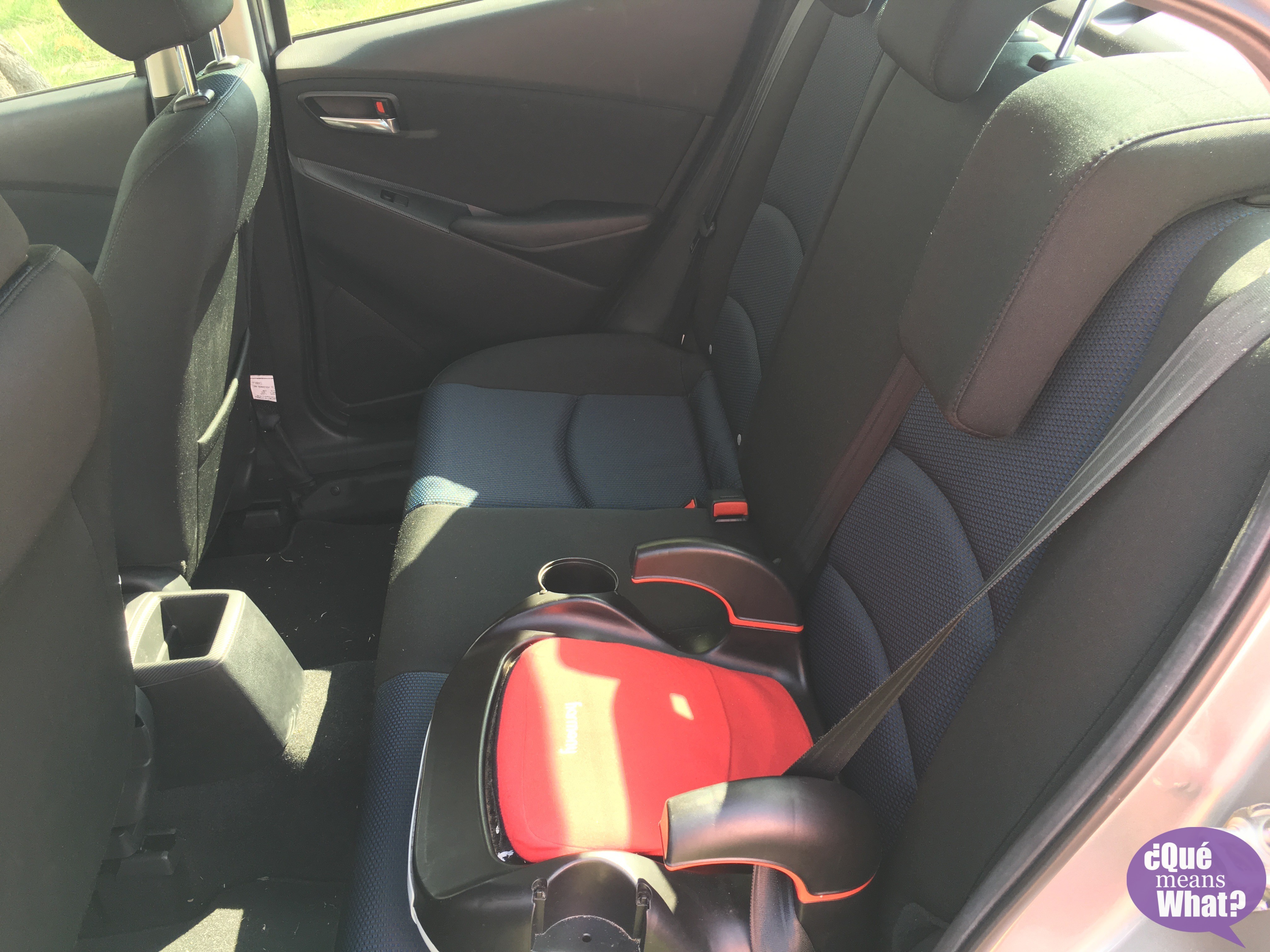 Toyota Scion iA Backseat