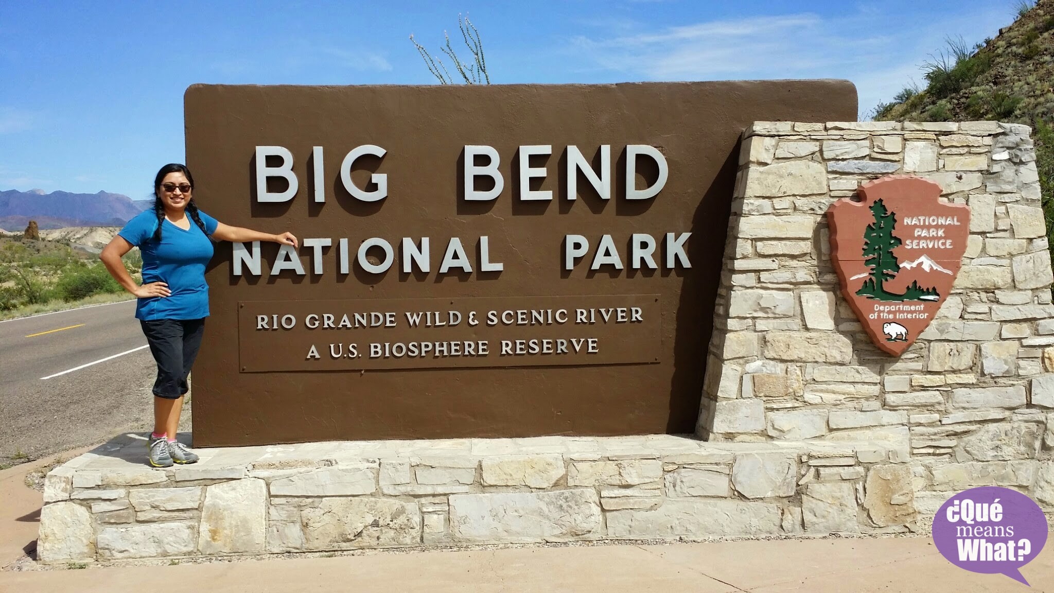 Big Bend National Park Entrance