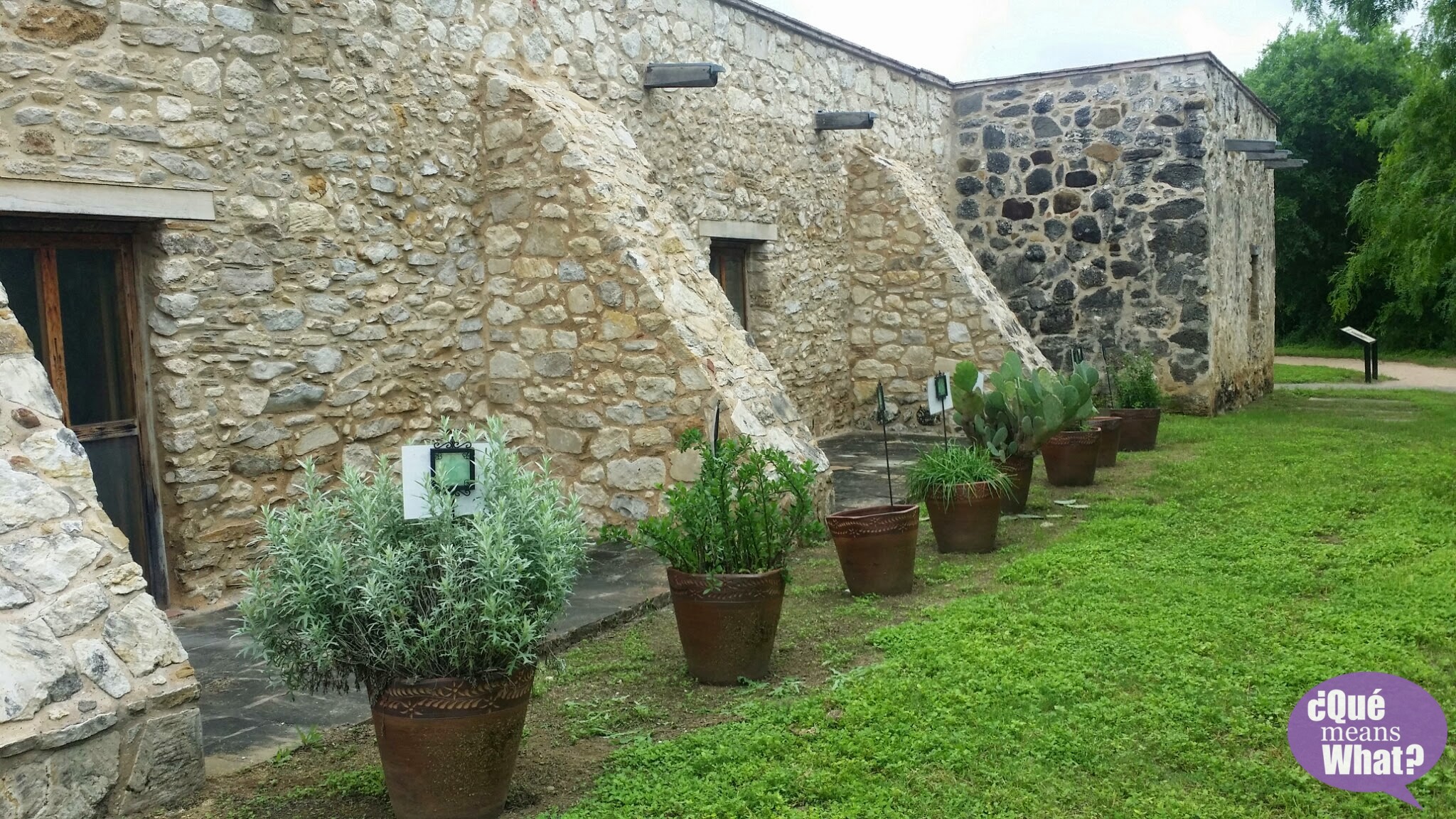 Garden at Mission San Juan National Park