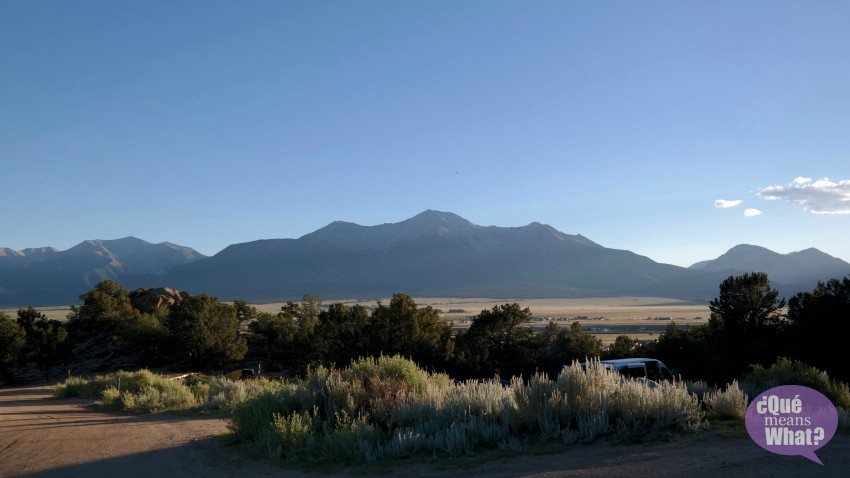 Mt. Princeton - Outdoor Camping in Colorado - Que Means What
