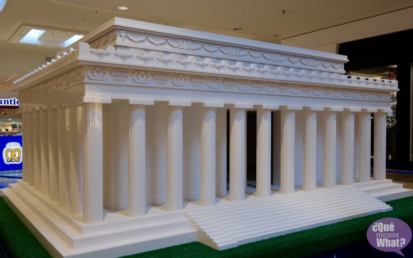 Lincoln Memorial LEGO Americana Roadshow