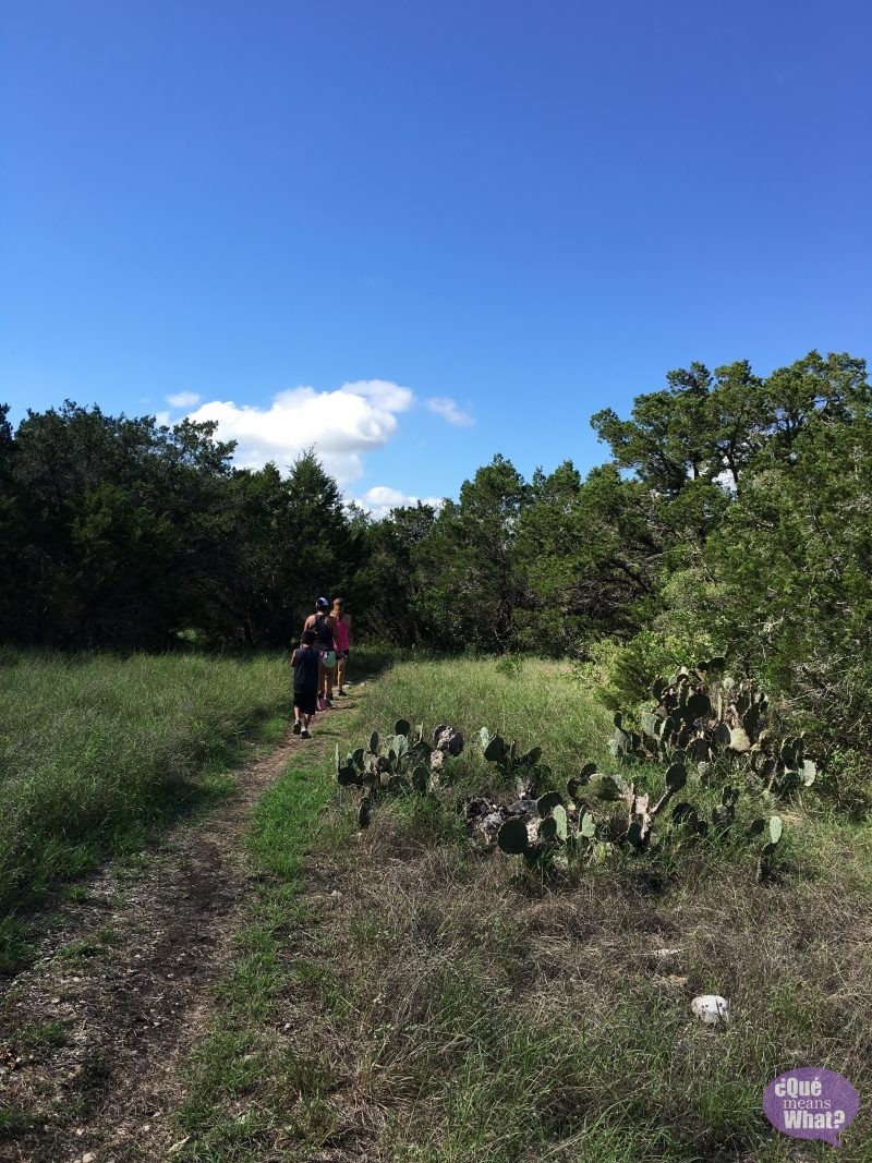 Trail Running in San Antonio at Government Canyon - Que Means What