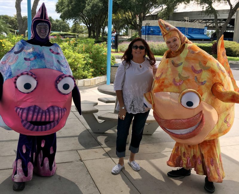 Sea Creatures at Spooktacular at Sea World San Antonio - Que Means What