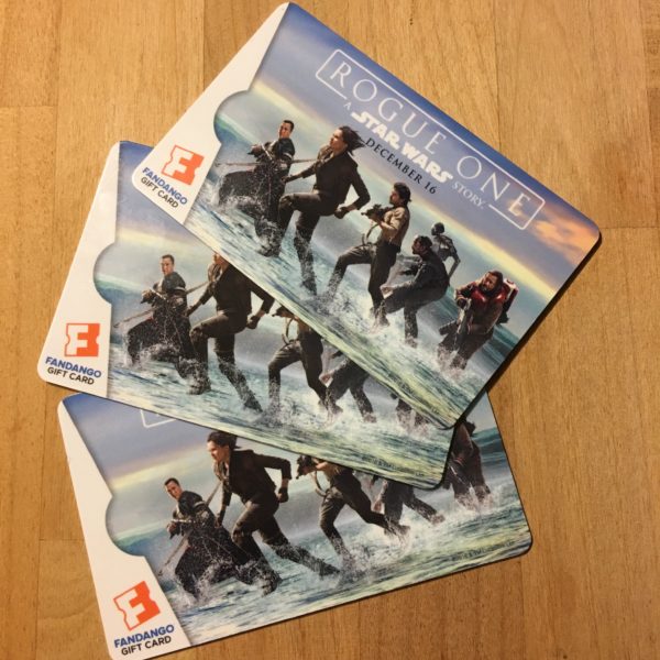 Rogue One: A Star Wars Story Fandango Gift Cards - QueMeansWhat.com