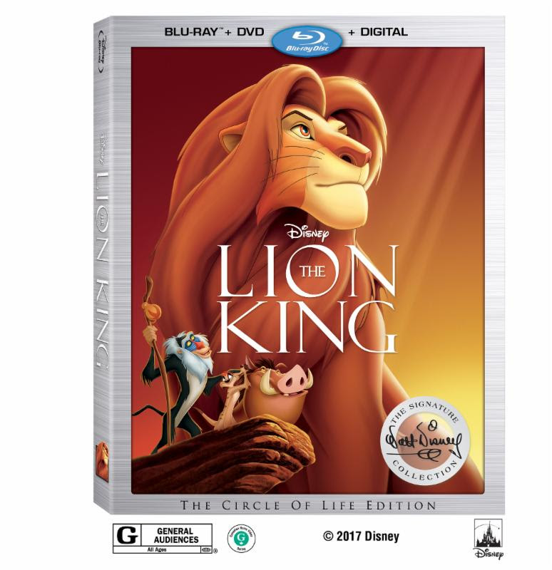 The Lion King Blu-Ray 2017 - QueMeansWhat.com