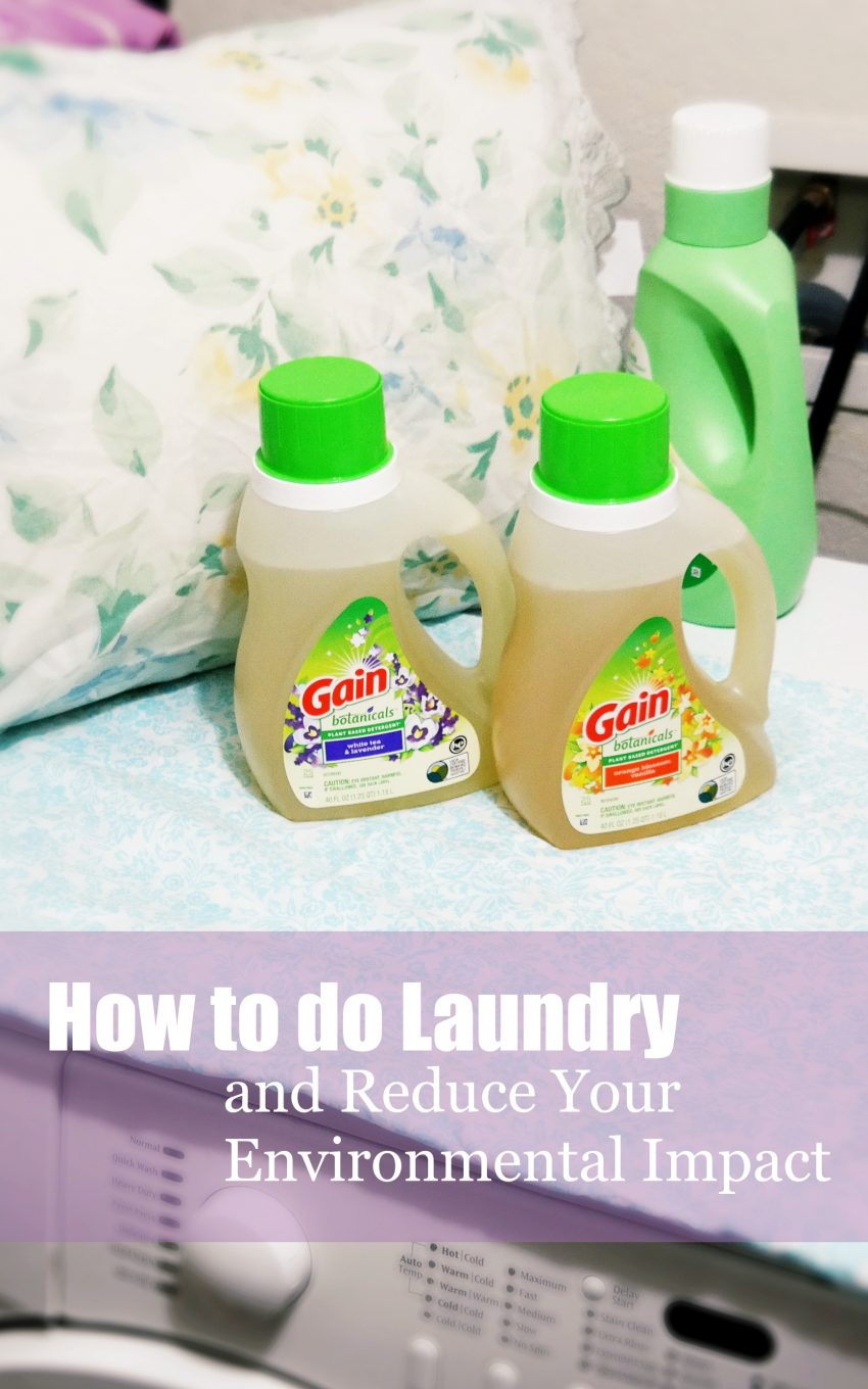 Making Laundry More EcoFriendly with Gain Botanicals • ¿Qué Means What?