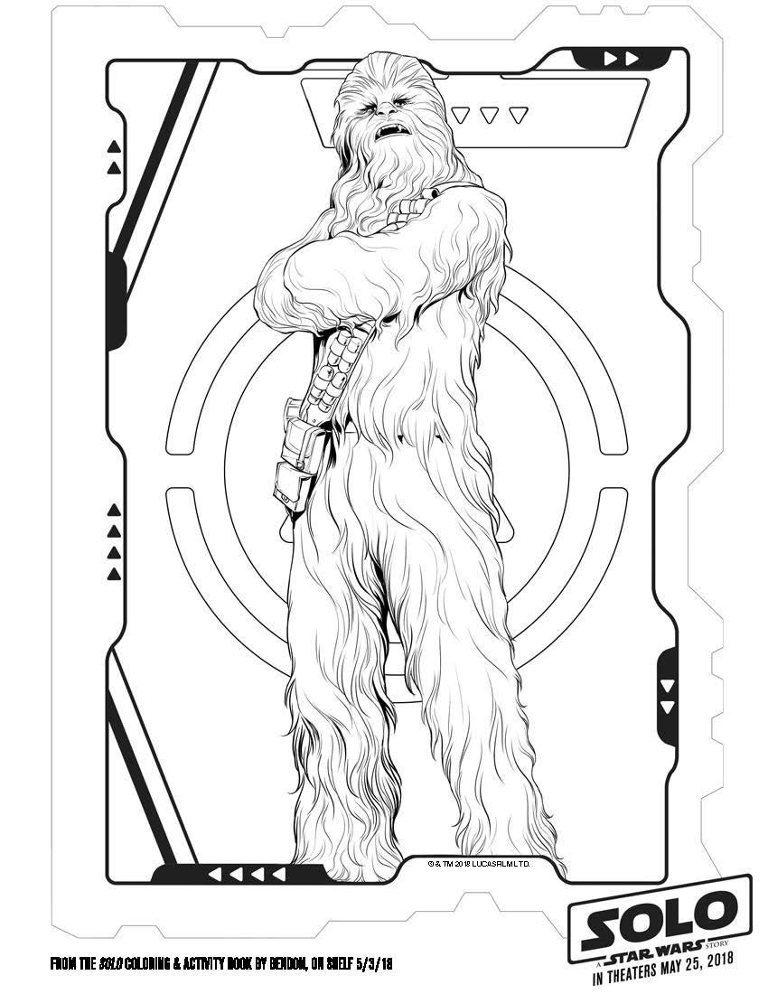 SOLO: A STAR WARS STORY! Coloring and Activity Sheets