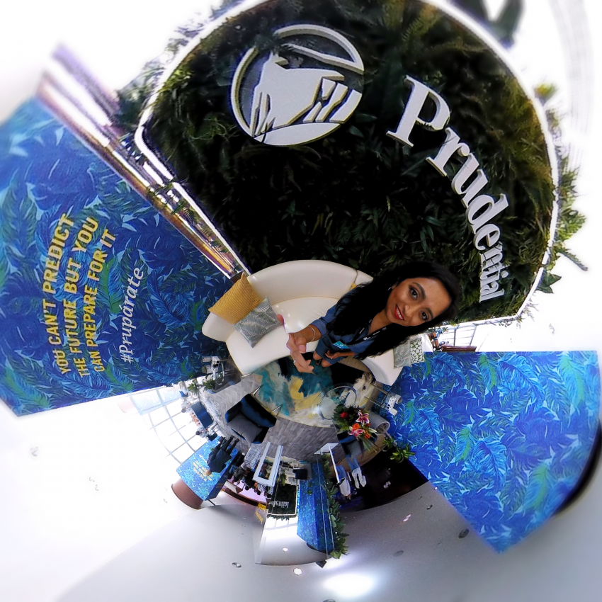 TINY PLANET - 360° Photos of Prudential Suite Financially Planning for Your Future HIspanicize 2018