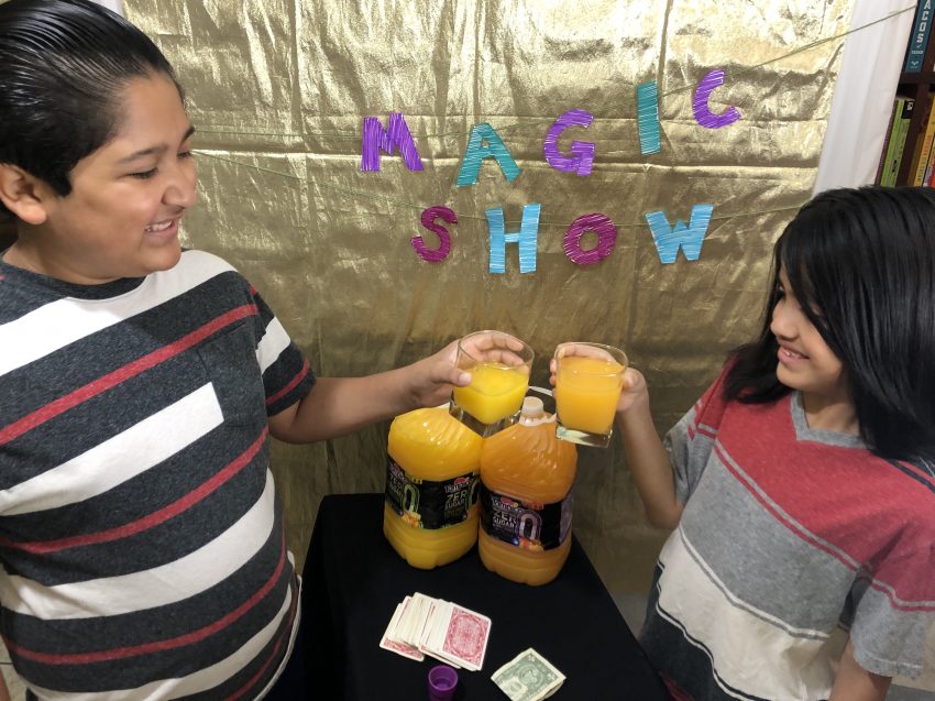 A Magic Show with Kids is a Fun Project