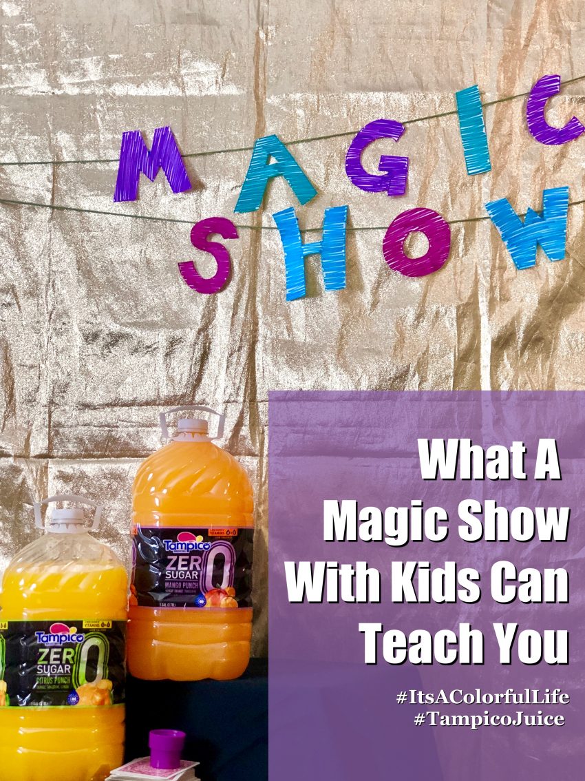 What A Magic Show With Kids Can Teach You - QueMeansWhat.com