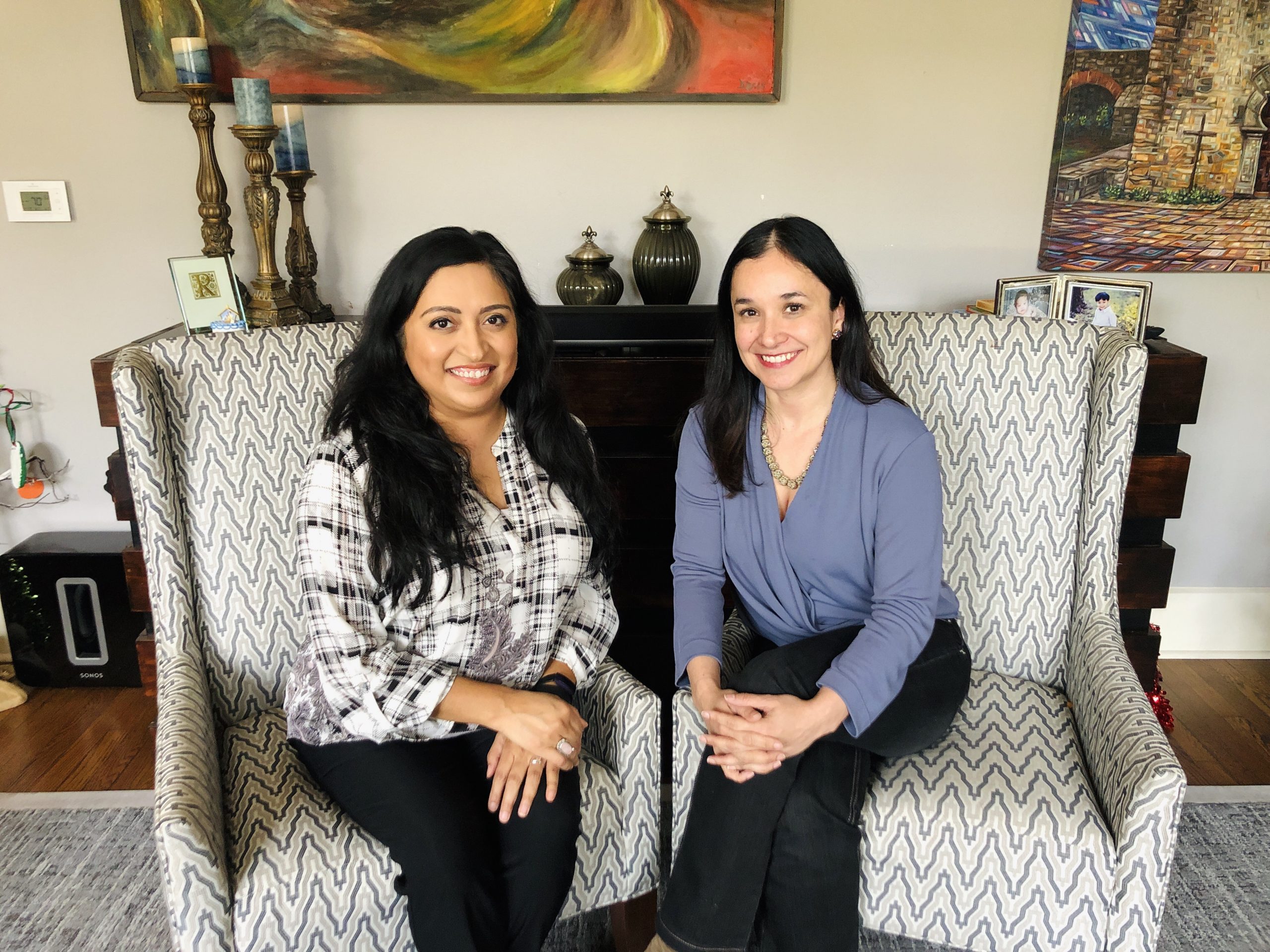 Latinas Who Lead - Photo of Melanie and Dr. Erika Gonzalez