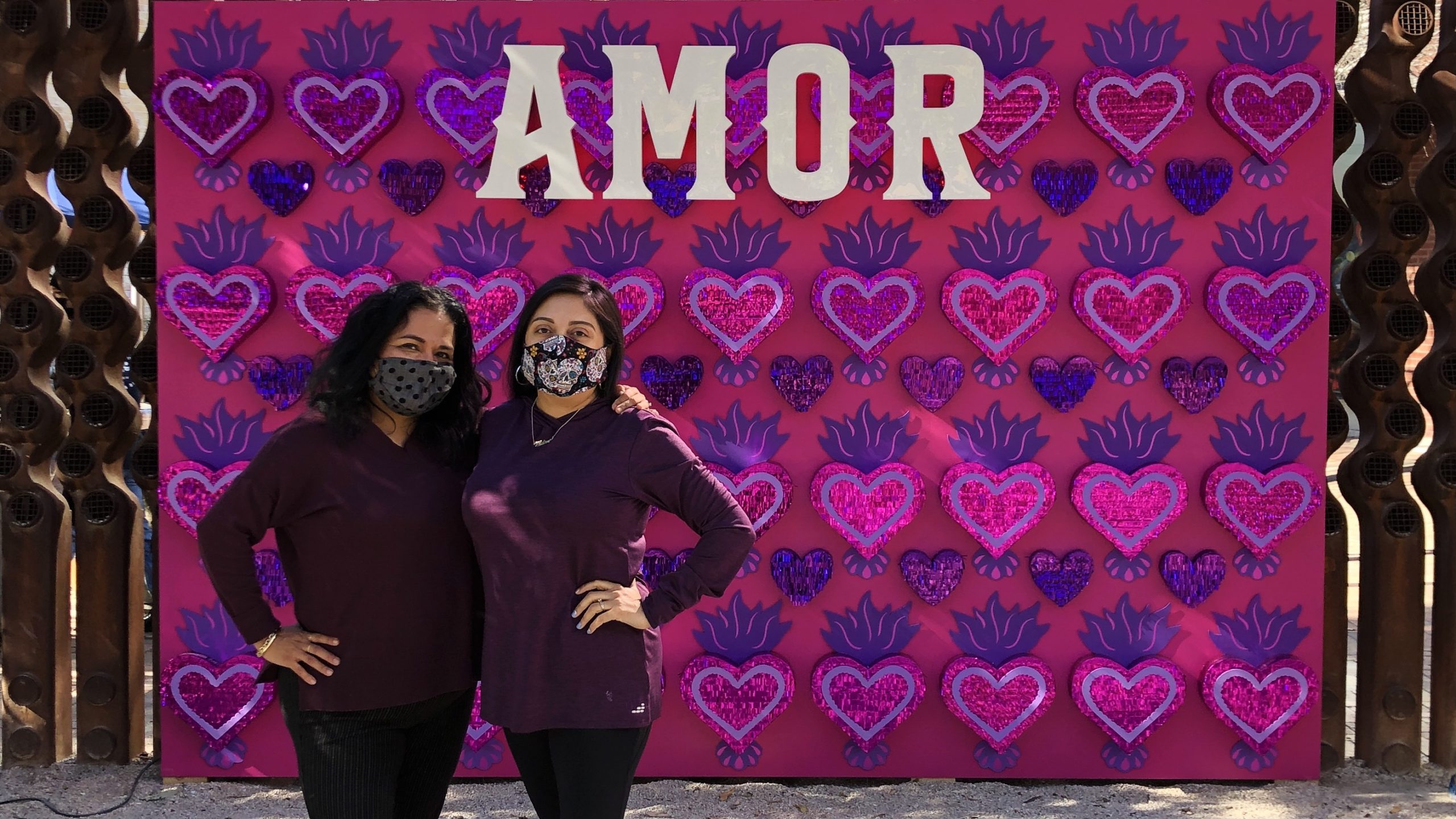 SA IS AMOR - Amor Wall by Martha Martinez-Flores