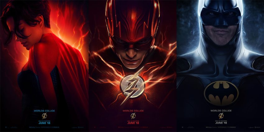 The Flash Movie Posters - Supergirl, The Flash, Batman