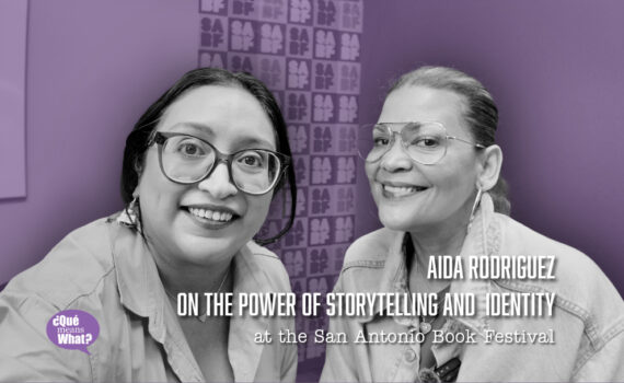 Melanie MG and Aida Rodriguez at San Antonio Book Festival